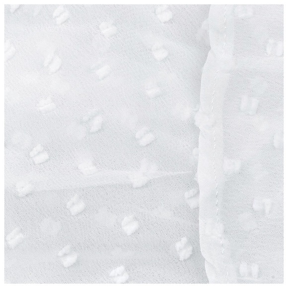 adorable sheer flare chiffon beach cover up blouse - Picture 2 of 4